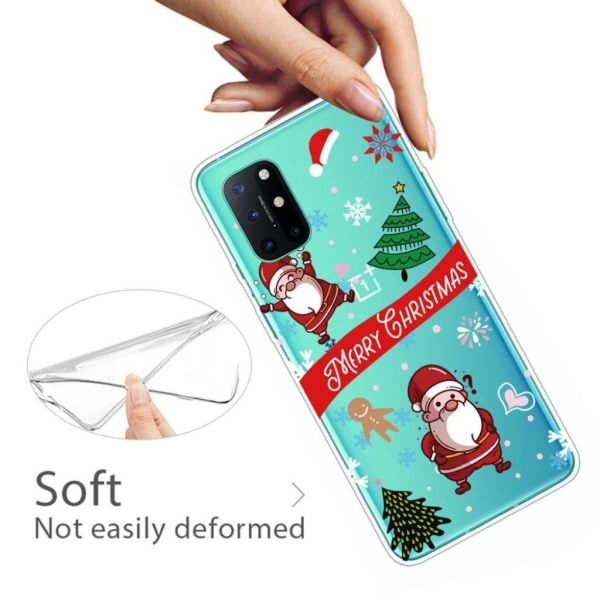 Christmas OnePlus 8T case - Santas and Trees Multicolor