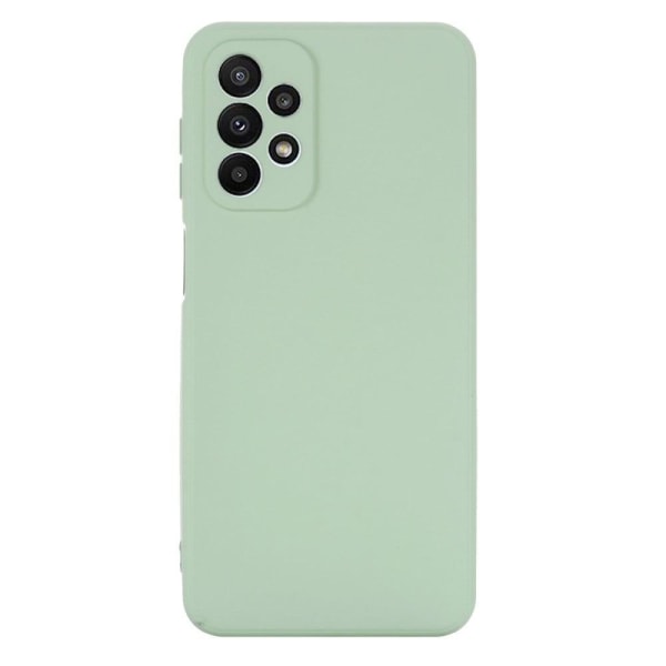 Matte Liquid Samsung Galaxy A23 silikone cover - Grøn Green