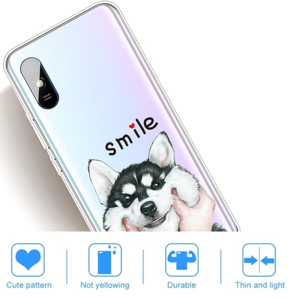 Deco Xiaomi Redmi 9A Etui - Hund White