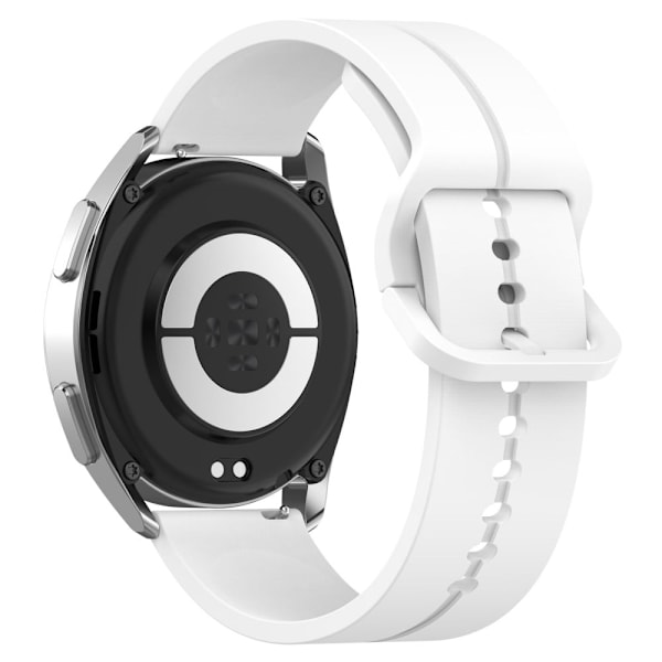 22 mm universal silikonrem - Hvit White