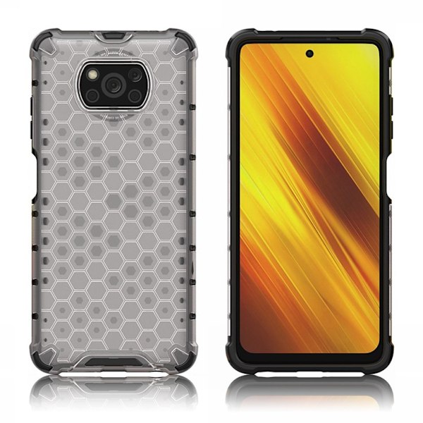 Bofink Honeycomb Xiaomi Poco X3 / X3 NFC etui - hvid White