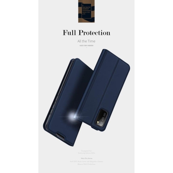 Dux Ducis Skin Pro til Samsung A02s (164,2 mm) - Blå Blue