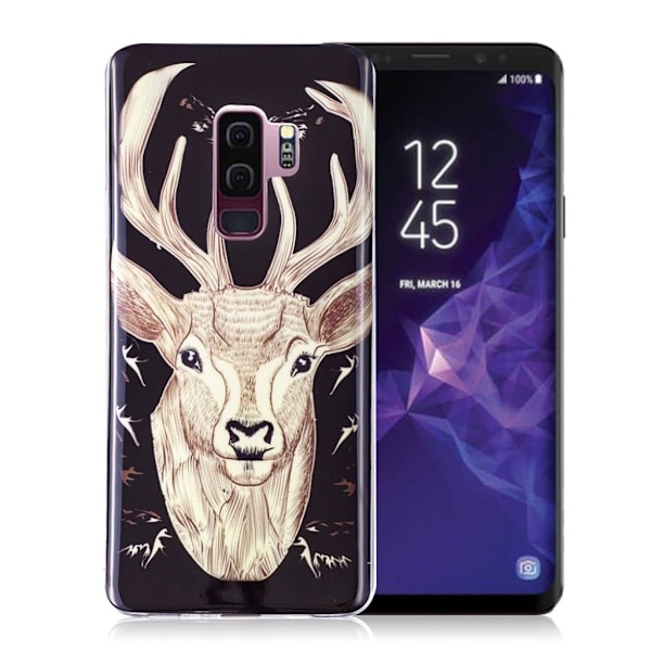 Samsung Galaxy S9 Plus Skal med ett vackert motiv - Älg Brun