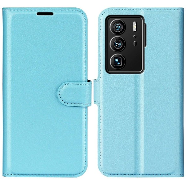 Classic ZTE Axon 40 Ultra Läppäkotelo - Sininen Blue