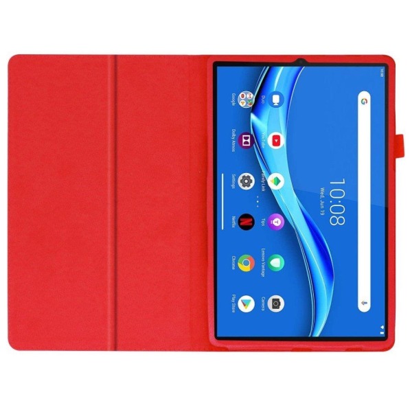 Lenovo Tab M10 HD Gen 2 litchi tekstur læder Etui - Rød Red