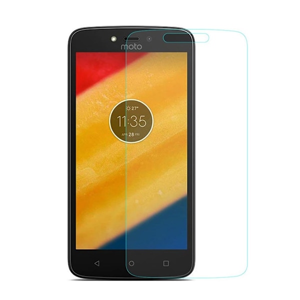 Motorola Moto C Plus temperoitu suojalasi näytölle - Kirkas Transparent