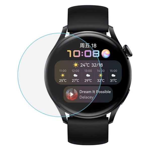 Huawei Watch 3 screen protector Transparent
