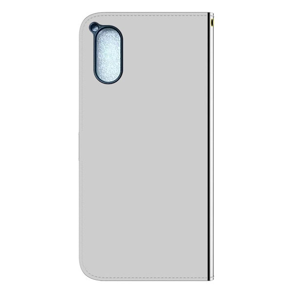 Mirror Sony Xperia 5 V Flip Etui - Sølv Silver grey
