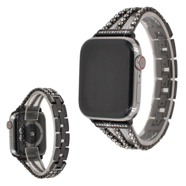 Apple Watch Series 5 44mm rhombus urrem - Sort Black