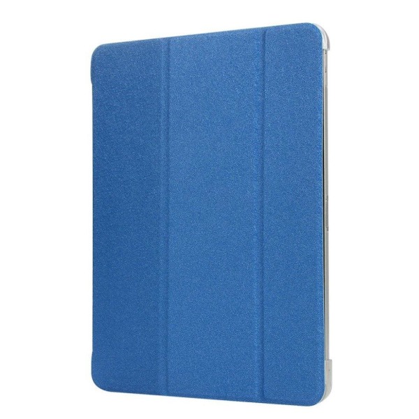 iPad Pro 11" (2018) tre-folds læder flip etui - Mørkeblå Blue