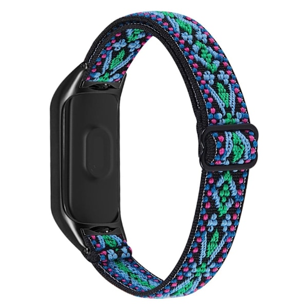 Xiaomi Mi Band 7 elastisk nylon-urrem - Blå / Blå Blue