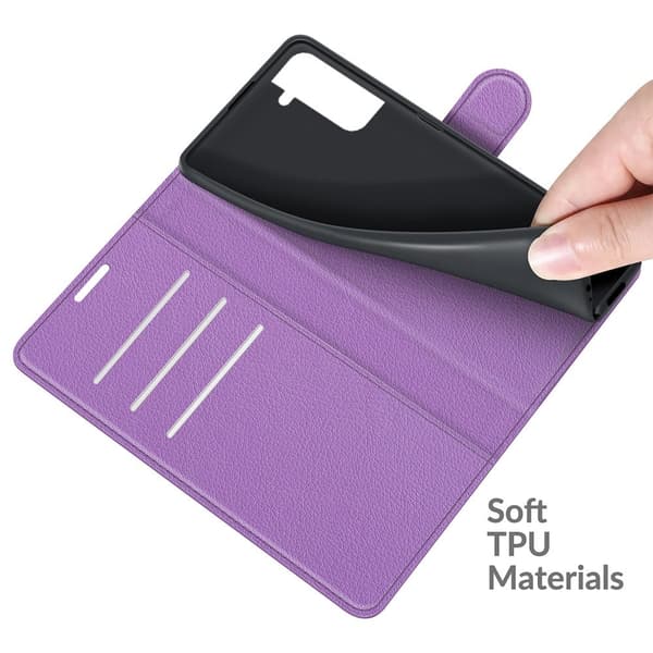 Classic Samsung Galaxy S22 Flippetui - Lilla Purple