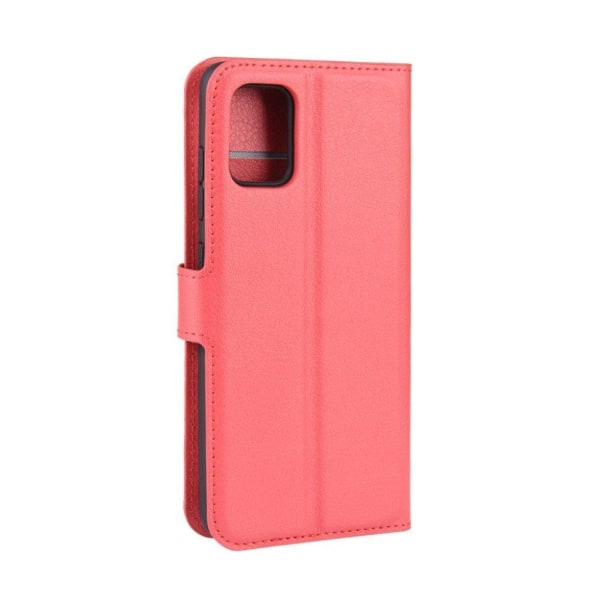 Classic Samsung Galaxy A71 5G Etui - Rød Red