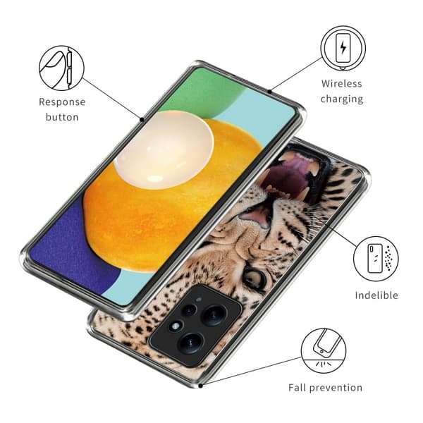 Deco Xiaomi Redmi Note 12 kotelot - Leopardi Brown