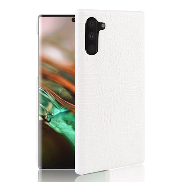 Croco Samsung Galaxy Note 10 deksel - Hvit White