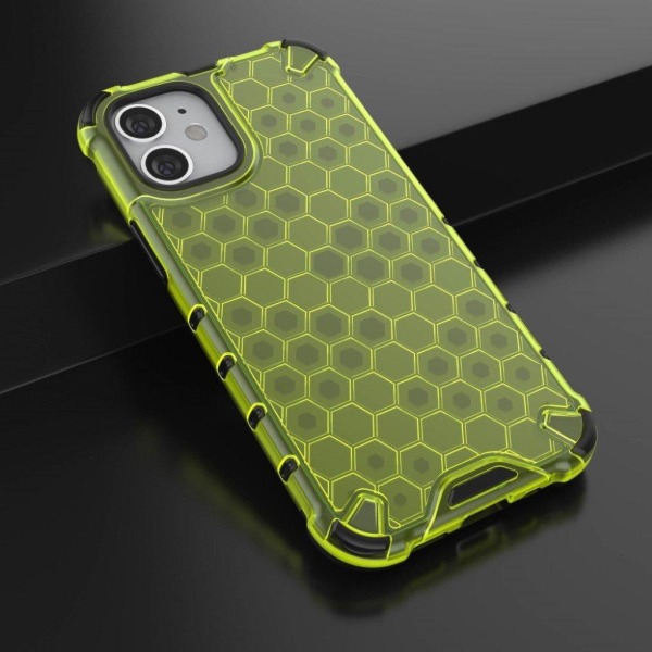 Bofink Honeycomb iPhone 12 Mini etui - Grøn Green