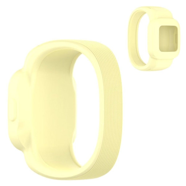 Garmin Vivofit Jr 3 silikonikellon hihna - Vaaleankeltainen / Koko: S Yellow