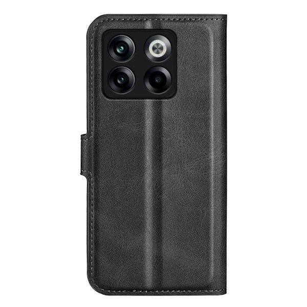 Lompakko Nahkakotelo For OnePlus Ace Pro / 10t - Musta Black