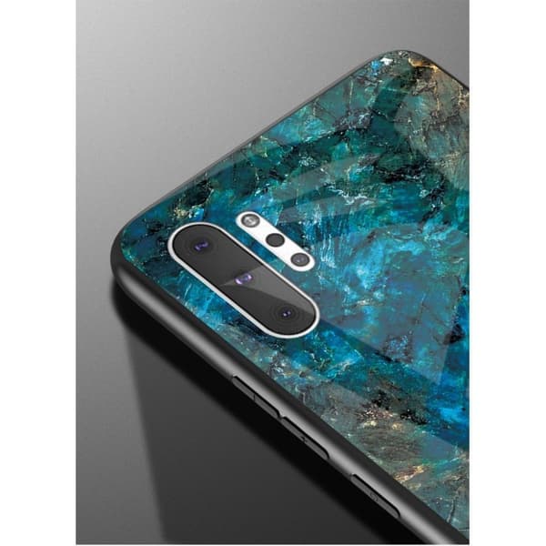 Fantasy Marble Samsung Galaxy Note 10 Pro deksel - Emerald Green