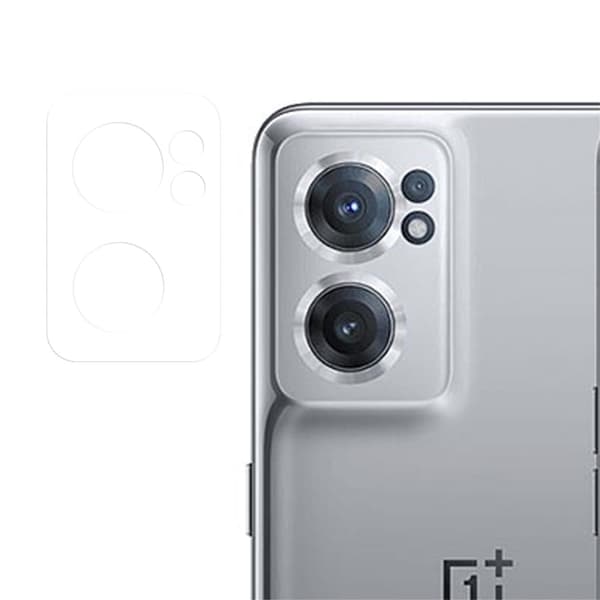 OnePlus Nord CE 2 5G kameralinsskydd av härdat glas Transparent