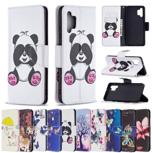 Wonderland Samsung Galaxy A32 Flip Etui - Sød Panda White