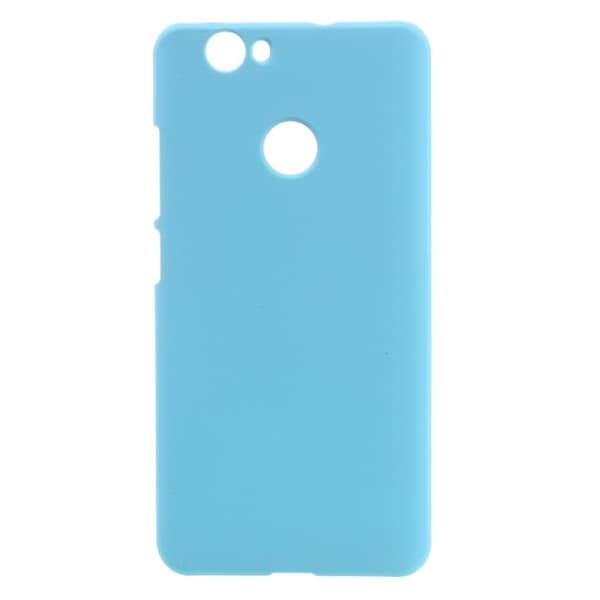 Huawei Nova gummibelagt plastikcover - Lyseblå Blue