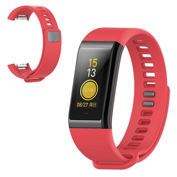 Silikone urrem til Amazfit Cor - Rød Red