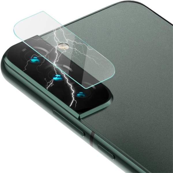 2 st IMAK Samsung Galaxy S22 Plus / S22 HD kameralinsskydd av härdat glas Transparent