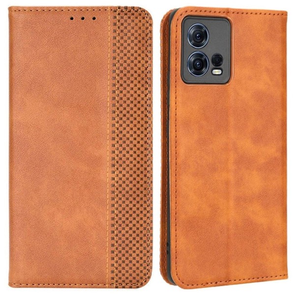 Bofink Vintage Motorola Edge 30 Fusion / S30 Pro Læder Etui - Brun Brown
