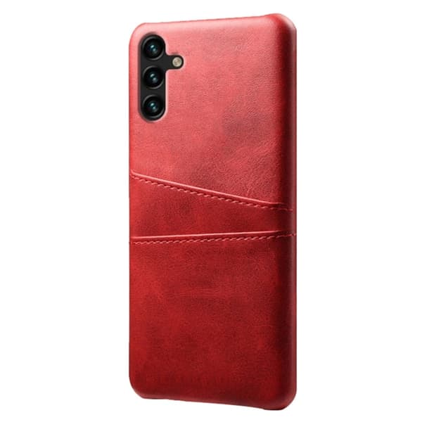 Dual Card Fodral Samsung Galaxy A34 5G - Röd Röd