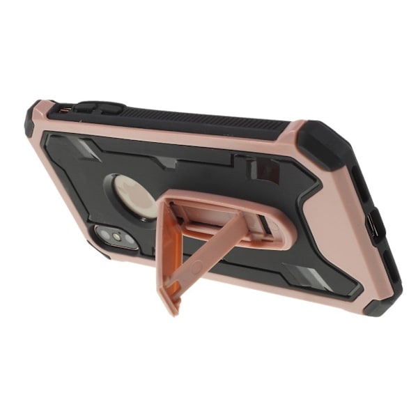 Stødsikkert kombinationsetui til iPhone Xs Max - Pink Pink