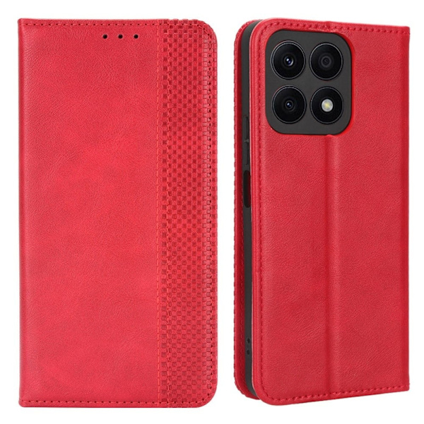 Bofink Vintage Honor X8a Nahkakotelo - Punainen Red