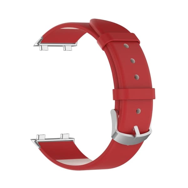 Oppo Watch 3 nahkakellon hihna - Punainen Red