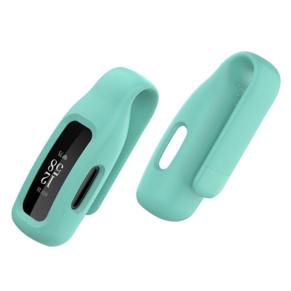 Silicone clip buckle cover for Fitbit Ace 3 / Inspire 2 - Teal B Blå