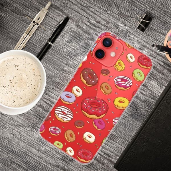 Deco iPhone 13 Mini Suojakotelo - Doughnut Multicolor