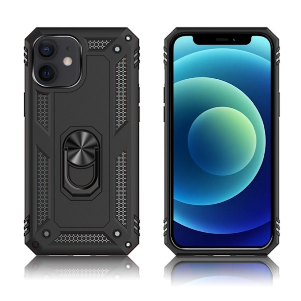 Bofink Combat iPhone 12 Mini etui - Sort Black