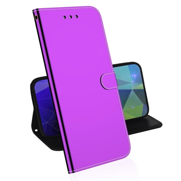 Mirror Nokia G11 / Nokia G21 flip case - Violetti Purple