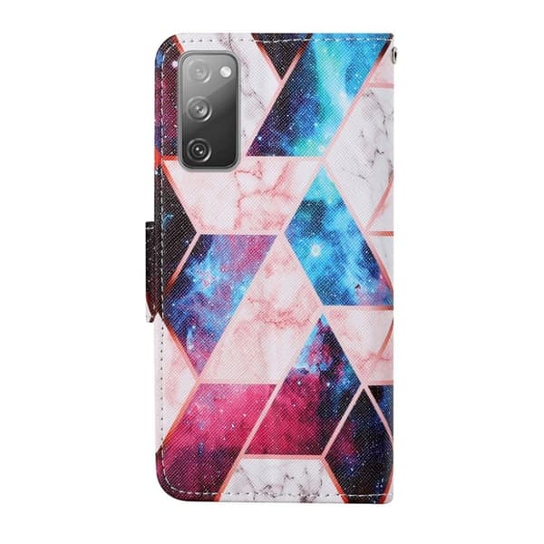 Wonderland Samsung Galaxy S20 FE 5G / S20 Fe Flip Etui - Nebula Multicolor