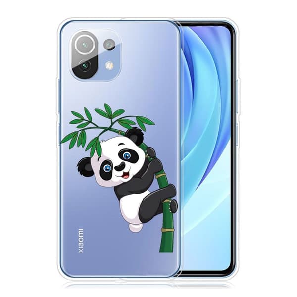 Deco Xiaomi Mi 11 Pro Suojakotelo - Panda And Bamboo Black