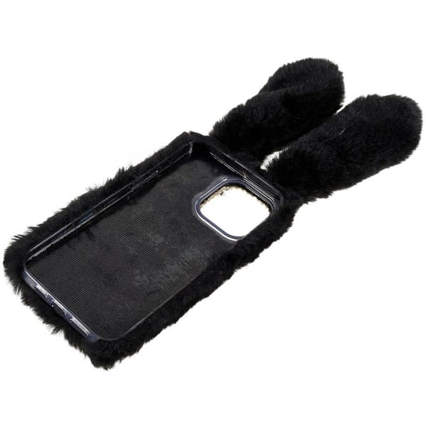 Bunny iPhone 14 Pro Max Deksel - Svart Black