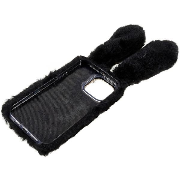 Cute 3D iPhone 14 Pro Max cover - Sort Black