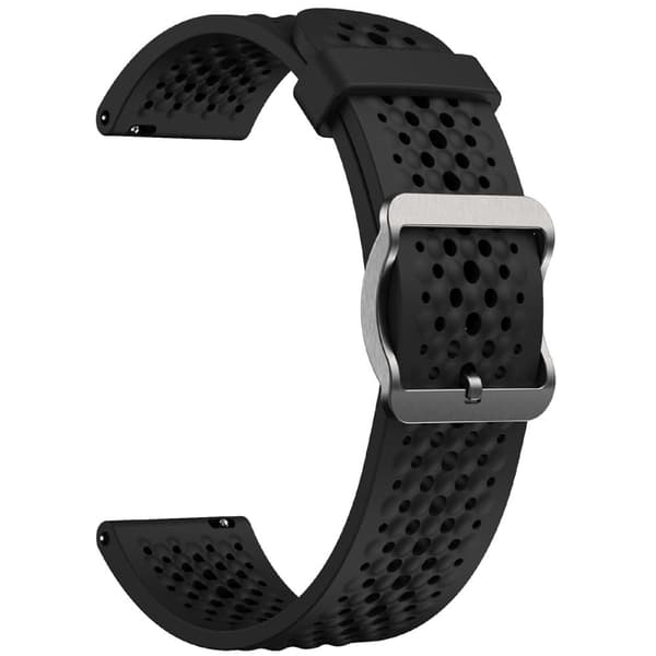 KALEBOL Xiaomi Watch S4 Sport Silicone Watch Band Adjustable Strap Replacement - Sort Black