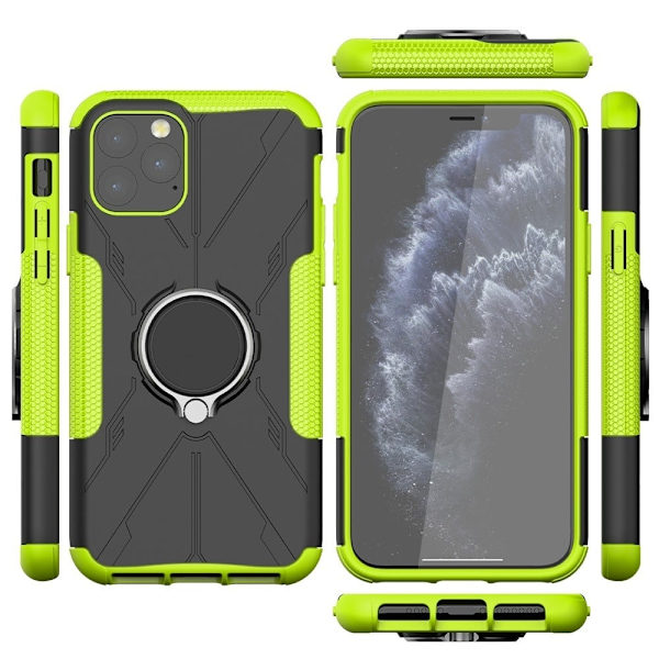 Kickstand-deksel med magnetisk ark for iPhone 11 Pro Max - Grønn Green