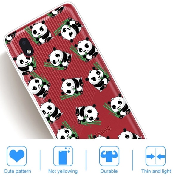 Deco Samsung Galaxy A01 Core cover - Hvid White