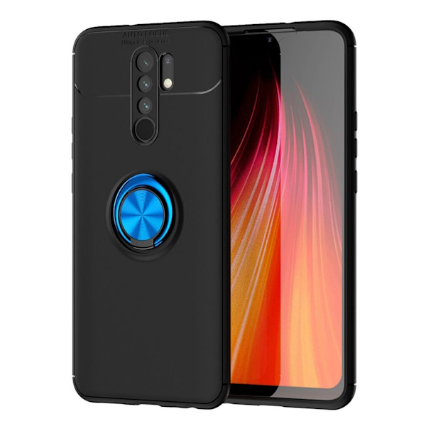 Ringo Etui Xiaomi Redmi 9 - Svart / Blå Black