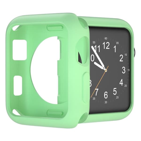 Apple Watch Series 3/2/1 38mm holdbart etui - Grøn Green