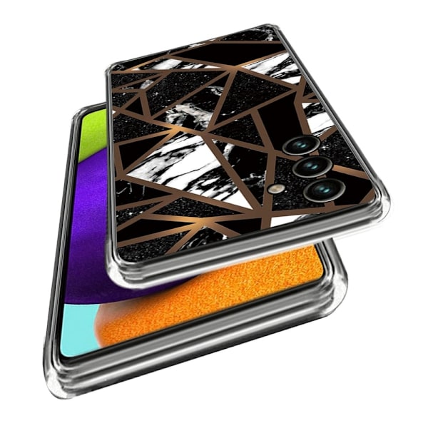 Marmordesign Samsung Galaxy A05s deksel - Style G Pink