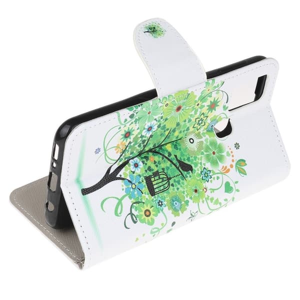 Wonderland Huawei P Smart 2020 Etui - Grønt Træ Multicolor
