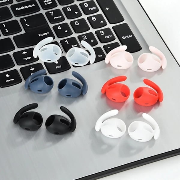 1 Pair AirPods Pro 2 silicone cover - Red Red