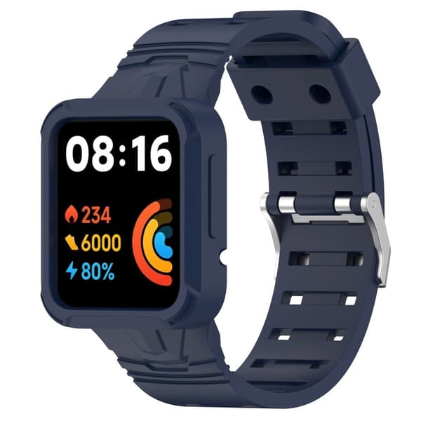 Xiaomi Redmi Watch 2 Lite / Redmi Watch silikonklokkerem med spenne - Midnattsblå Blue
